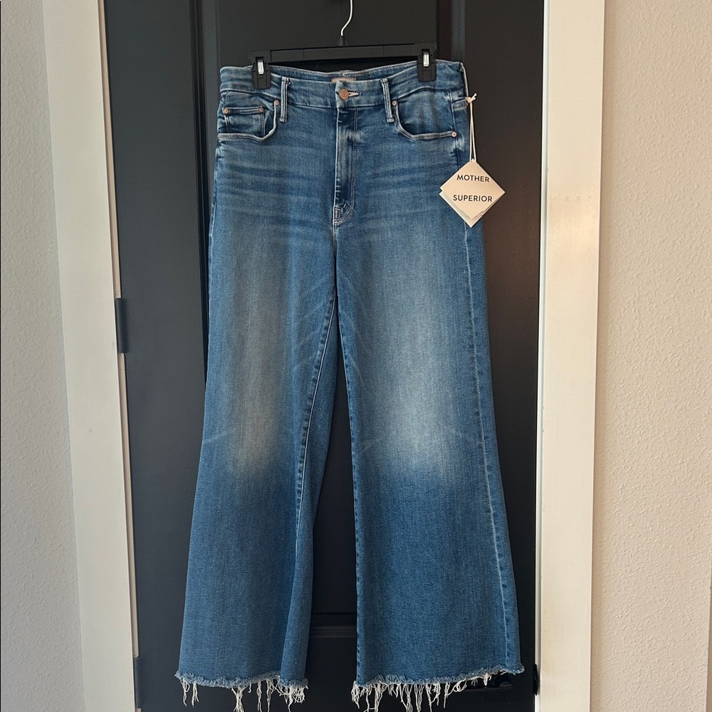 MOTHER Flare Jeans in Classic Blue